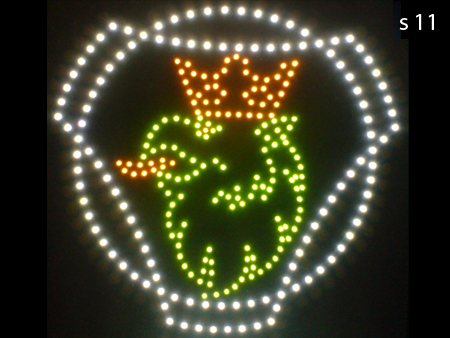 <scania led logo sign>