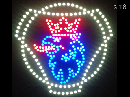 <scania led logo sign>