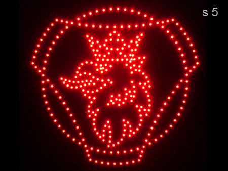 <scania led logo sign>