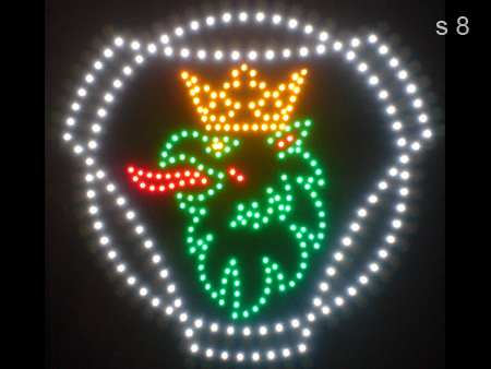 <scania led logo sign>